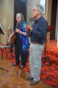 Ukulele duet by Philip and Robyn.